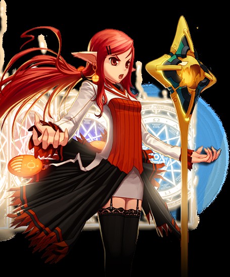 元素师(网游《地下城与勇士》女魔法师转职职业之一)