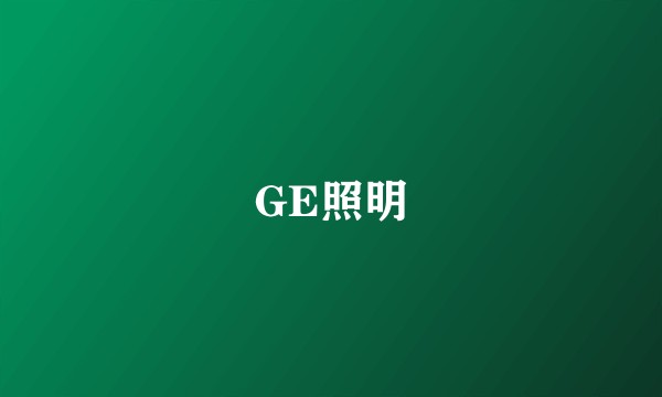 GE照明
