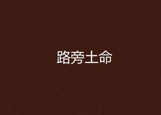 路旁土命