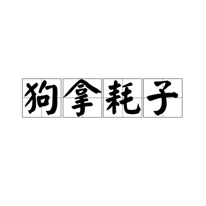 狗拿耗子