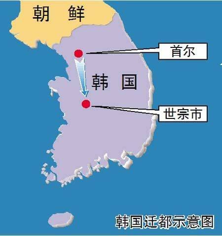 韩国迁都