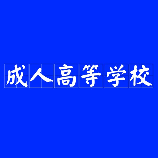 成人高等学校