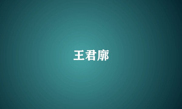 王君廓