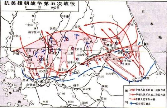 抗美援朝战争第五次战役