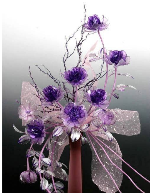 水晶花（装饰用人造花）