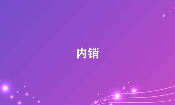 内销