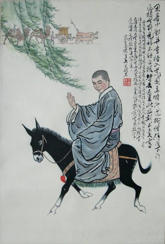 贾岛推敲