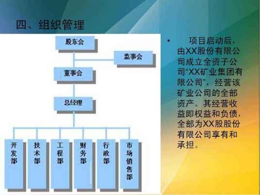 项目商业计划书
