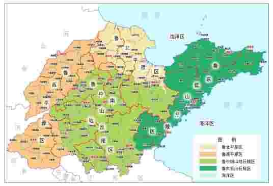鲁北平原区
