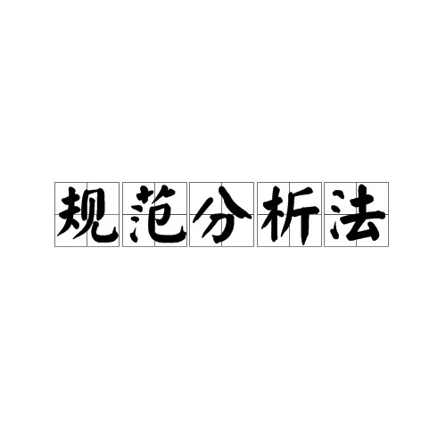 规范分析法