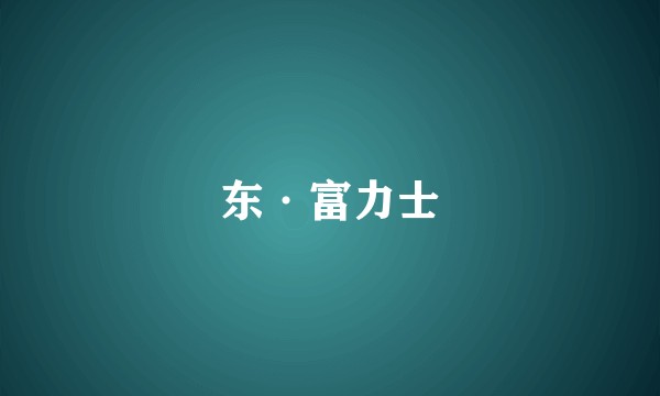 东·富力士