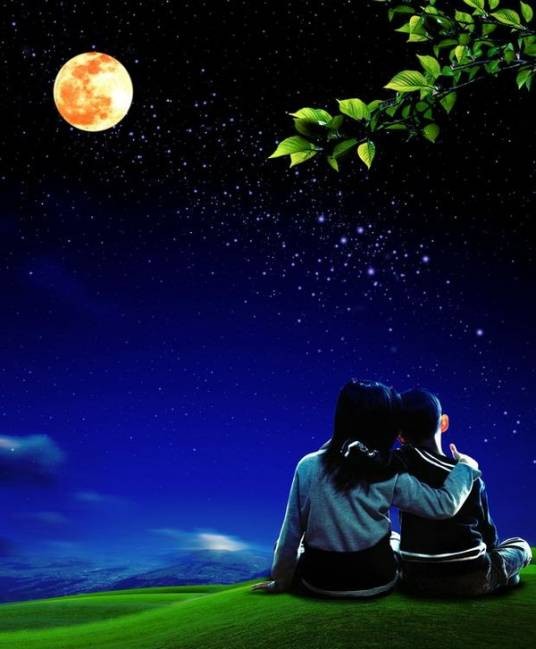 赏月（中秋节传统习俗）