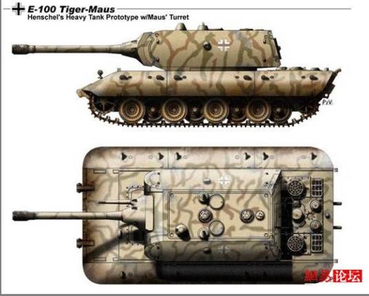 E-100超重型坦克