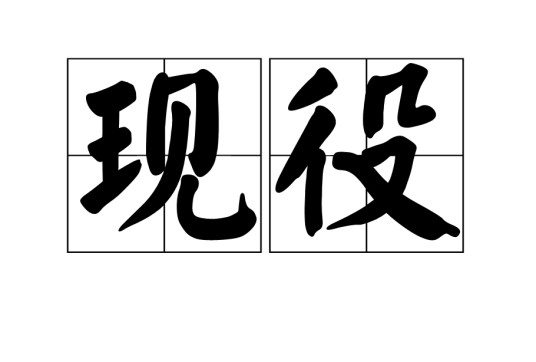 现役