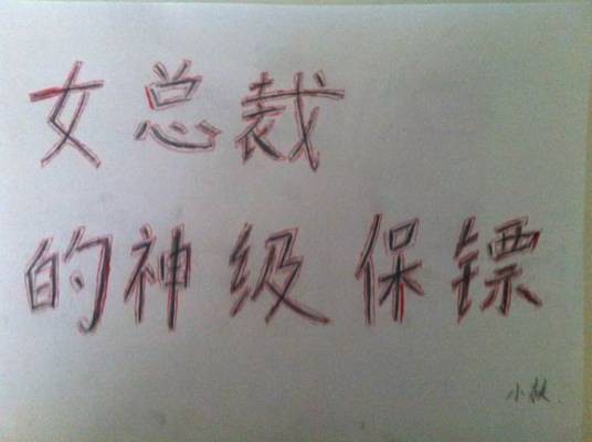 女总裁的神级保镖（逐浪网小说）