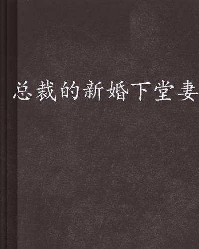 总裁的新婚下堂妻