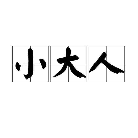 小大人(汉语词语)