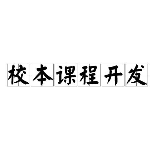 校本课程开发（课程开发活动）