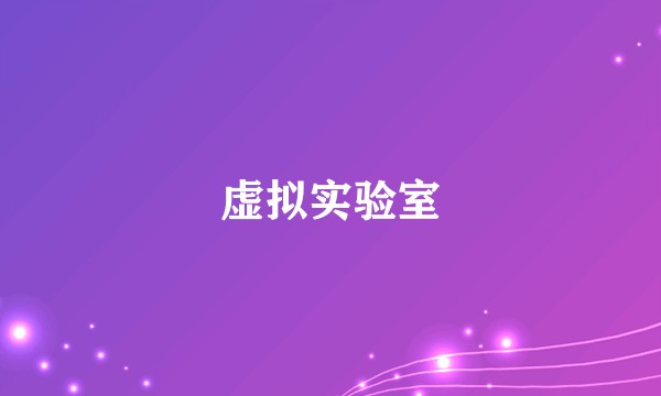 虚拟实验室