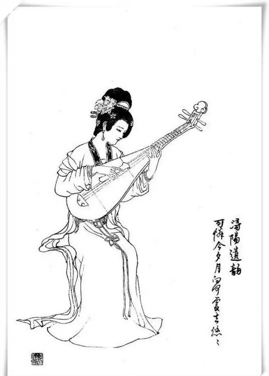 琵琶女（唐代白居易《琵琶行》中的女主人公）