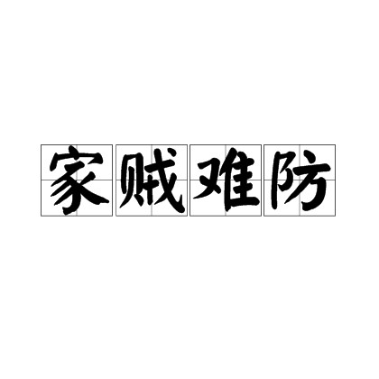 家贼难防