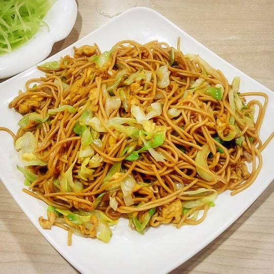 鸡蛋炒面
