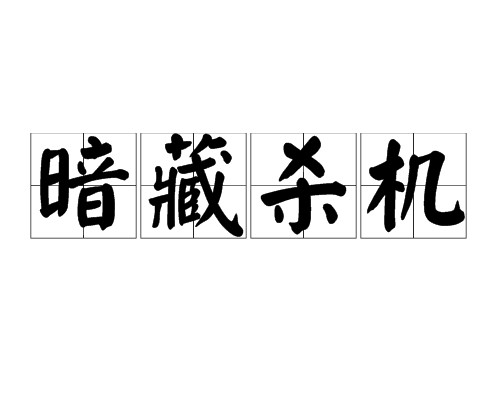 暗藏杀机（汉语词语）
