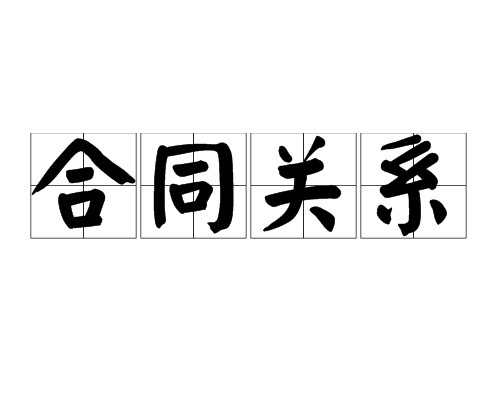 合同关系