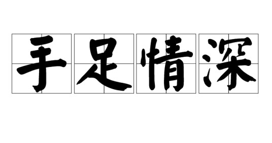 手足情深(汉语成语)