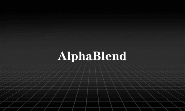 AlphaBlend