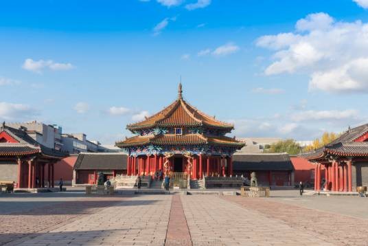 沈阳故宫(清朝初期皇家宫殿建筑群、沈阳首批全国文保单位)