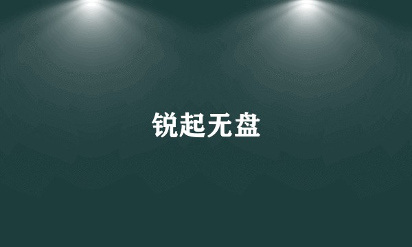 锐起无盘