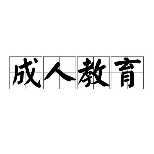 成人教育（为成人提供的各级各类教育）