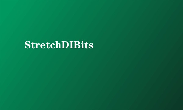 StretchDIBits