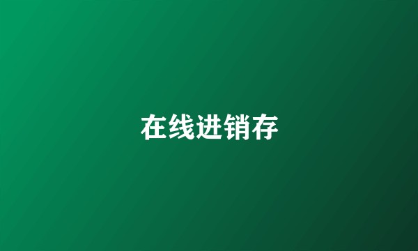 在线进销存