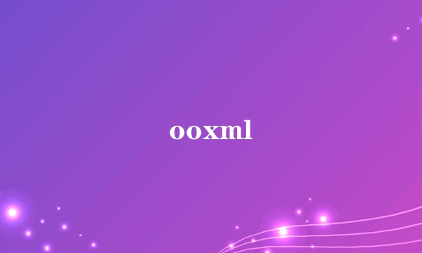 ooxml