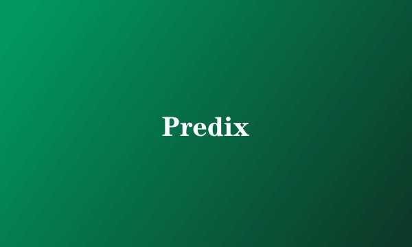 Predix