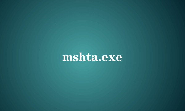 mshta.exe