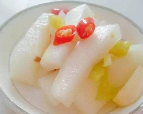 白萝卜咸菜