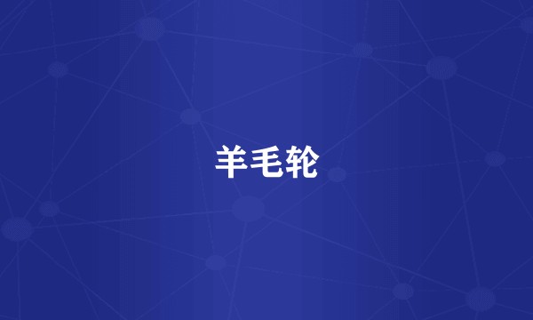 羊毛轮