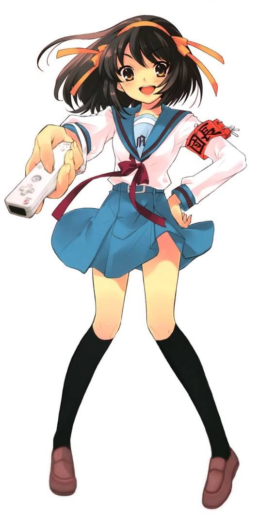 凉宫春日（轻小说《凉宫春日系列》中女主角）