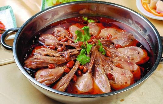 干锅鸭头