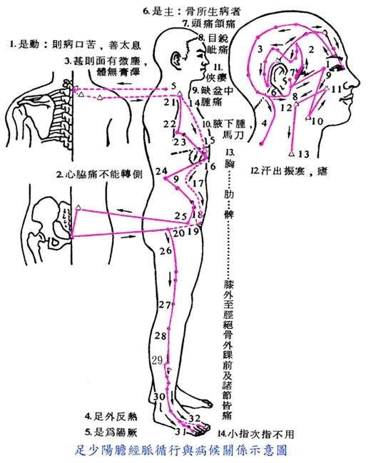 敲胆经（中医学术语）