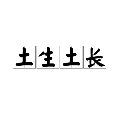 土生土长(成语)