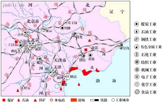 京津唐地区