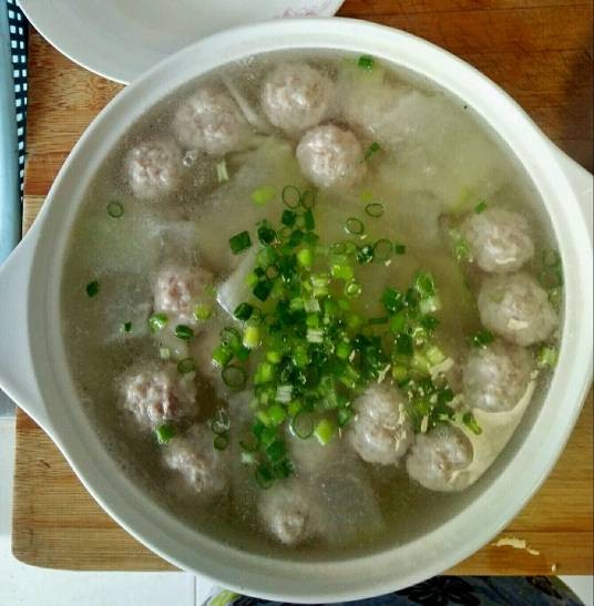 冬瓜丸子汤