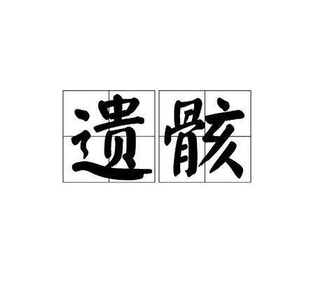 遗骸（汉语词语）