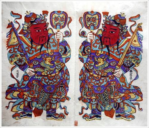 杨家埠木版年画（传统民间版画）
