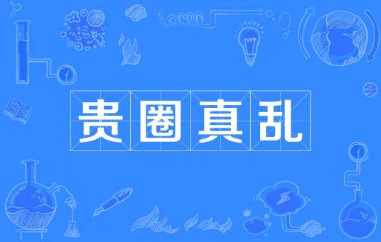 贵圈真乱（网络流行词）