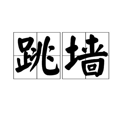 跳墙（汉语词语）